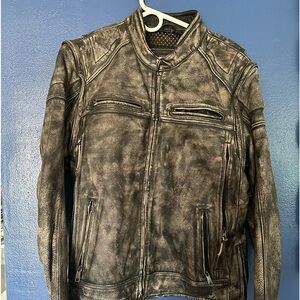 Leather Harley Davidson Jacket